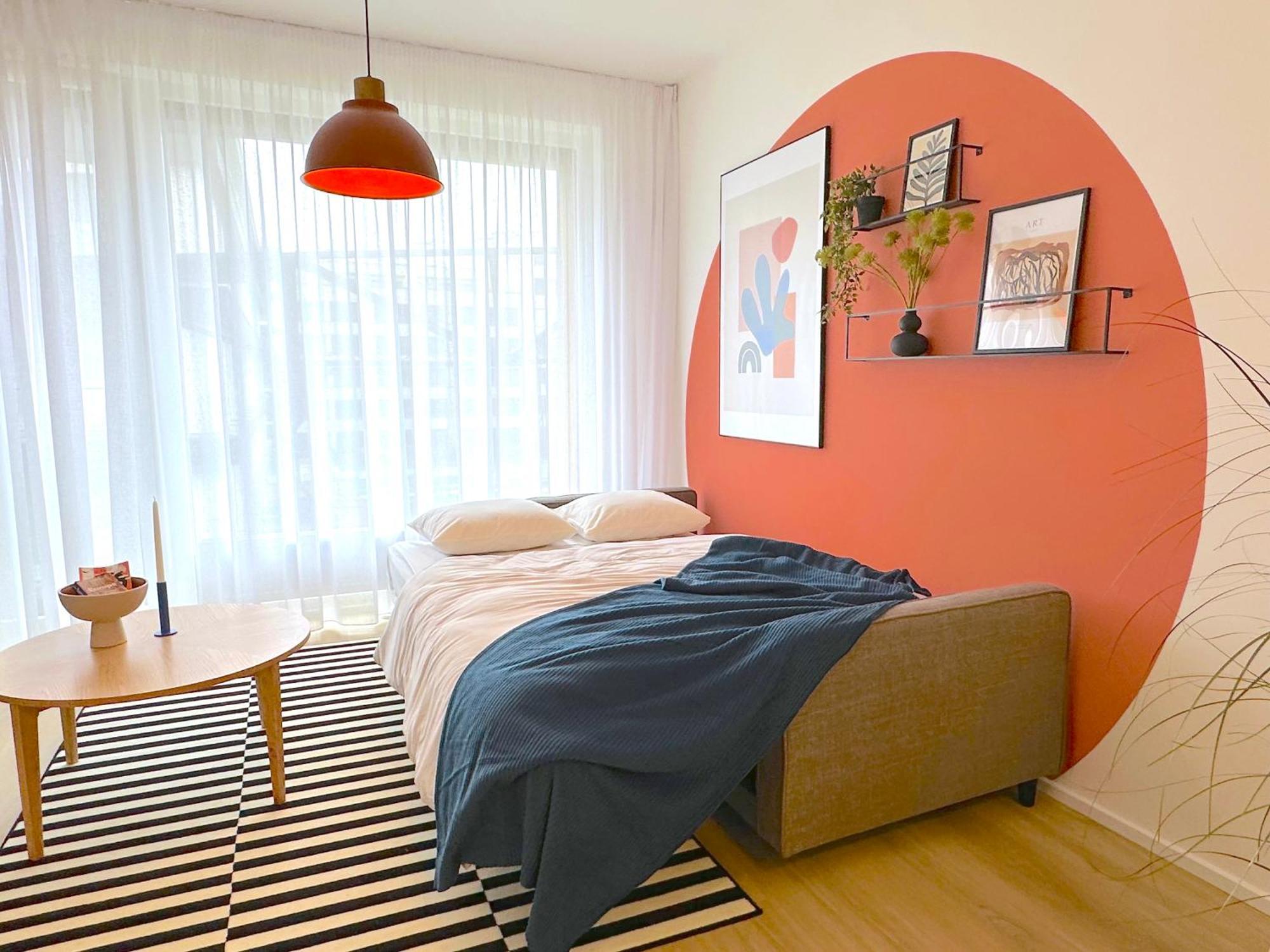 Design Apartment - Balcony, Free Parking, Yoga, 10 Mins To Center, By Gravity Prague Luaran gambar